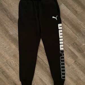 Medium Black Puma Sweatpants